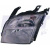 Фара передня Ford Fusion 2002-2005 ліва H4 авт. регул. - DEPO - фото 5