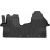 Гумові килимки Frogum №77 для Renault Trafic (mkIII) 2014->; Nissan NV300 (mkI) 2014->; Opel Vivaro (mkII)(B) 2014-2018; Fiat Talento (mkII) 2016-2020 (1 ряд) - фото 2