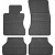 Гумові килимки Frogum El Toro для BMW 5-Series (E60; E61) 2003-2010 - фото 2