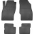 Гумові килимки Frogum El Toro для Opel Corsa (mkIV)(D) 2006-2014 / Adam (mkI) 2012-2019 - фото 2