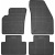 Гумові килимки Frogum El Toro для Volvo C30 (mkI) 2006-2013 / S40 (mkII) 2004-2012 / V50 (mkI) 2004-2012 - фото 2