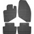 Гумові килимки Frogum El Toro для Volvo S60 (mkI) 2001-2010 / S80 (mkI) 1998-2006 / V70 (mkI) 2000-2008 / XC70 (mkII) 2000-2008 - фото 2