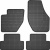 Гумові килимки Frogum El Toro для Volvo V40 (mkII) 2012-2019 - фото 2