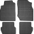 Гумові килимки Frogum El Toro для Nissan Almera (N16) 2000-2006 - фото 2