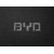 Килимок в багажник BYD M6 (розкладений 3й ряд) 2010-2014 - текстиль Classic 7mm Black Sotra - фото 2