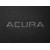 Двошарові килимки Acura MDX (1-2 ряд) (mkII) 2007-2013 - Classic 7mm Black Sotra - фото 2