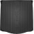 Гумовий килимок в багажник для Citroen C-Elysee (mkI); Peugeot 301 (mkI) 2012-> (без дворівневого статі) (багажник) - Frogum Dry-Zone - фото 2