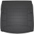 Гумовий килимок в багажник для Audi A5 / S5 / RS5 (mkI) (купе) 2007-2016 (багажник) - Frogum Pro-Line - фото 2
