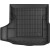 Гумовий килимок у багажник для Volkswagen Arteon (mkI) 2020-> (із запаскою)(багажник) - Frogum Pro-Line - фото 2