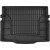 Гумовий килимок у багажник для Citroen C4 (mkIII) 2020-> (нижній рівень)(багажник) - Frogum Pro-Line - фото 2