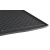 Резиновый коврик в багажник Gledring для Audi A6/S6/RS6 (mkV)(C9) 2024-> (универсал)(TFSI/MHEV)(с полозьями)(багажник) — Audi A6 с 2018 (С8) - фото 3