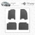 Килимки в салон Chevrolet Lacetti 04- (4 шт) BUGET гумові Stingray - фото 2
