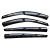 Дефлектор на вікна (вітровики) MITSUBISHI L200 TRITON 2008-2015 SP-S-68 SUNPLEX - фото 2