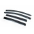 Дефлектори вікон Chevrolet Aveo (T300) Hb 2011-, кт 4шт - Niken - фото 2