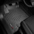 Килими салону Infiniti QX56 2010- з бортиком, чорні передні - Weathertech - фото 7