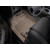 Килимки в салон для Тойота Tundra 2012- Бежевий комплект 454081-450932 WeatherTech - фото 2