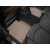 Килимки в салон AUDI A8 / S8 11-2016 Бежеві комплект 454201-2 WeatherTech - фото 3