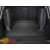 Килимок багажника для Тойота Land Cruiser 200 2012-, Чорний - гумові WeatherTech - фото 7