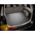 Килимок багажника Subaru Forester 2008-2012 Чорний - гумові WeatherTech - фото 7
