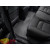 Килимки салону Lexus LX570, Чорні - гумові WeatherTech - фото 2