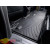 Килимки салону Тойота Sienna 2011-, Чорні для 8 місцевої моделі - гумові WeatherTech - фото 2