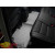 Килимки салону WeatherTech Jeep Grand Cherokee 2011-, Сірі з одним фіксатором пасажирського килимка - гумові - фото 2