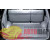 Килимок багажника Тойота Land Cruiser 100, Сірий для авто без відкидного сидіння - гумові WeatherTech - фото 7