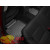 Килимки салону Lexus GS 2013-, Чорні - гумові WeatherTech - фото 2