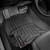 Килими салону Subaru XV 2012-2017 з бортиком, чорні, передні - Weathertech - фото 2
