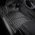 Килими салону Acura TLX 2015- з бортиком, передні, чорні 2WD - Weathertech - фото 2