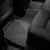 Килими салону для Тойота LC 200 2008- LX 570, задні, чорні - Weathertech - фото 2