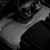 Килими салону Honda CRV 2007- з бортиком, чорні, передні СУЦІЛЬНИЙ - Weathertech - фото 2