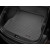 Килим багажника Audi A6 2012- чорний AVANT - Weathertech - фото 13
