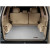 Килимок багажника для Тойота Land Cruiser 120 Prado, Сірий - гумові WeatherTech - фото 2