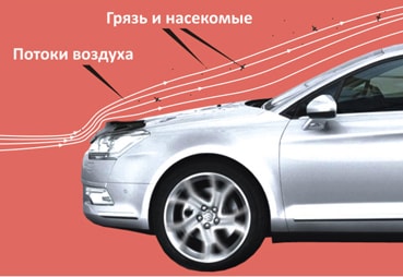 Дефлектор капота Фольксваген Тоуран 2003-2015